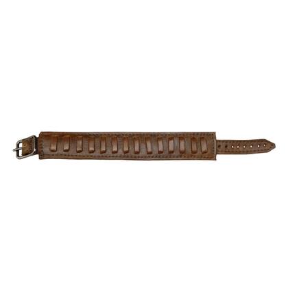 Imagem de Bracelete Pulseira Masculina Couro Genuíno Fivela Ajustável RMarq Collection RM500