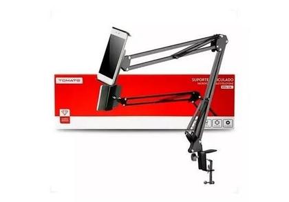 Imagem de Braço Articulado Suporte Microfone Tablet Celular Profissional Mesa Tomate MTG-126