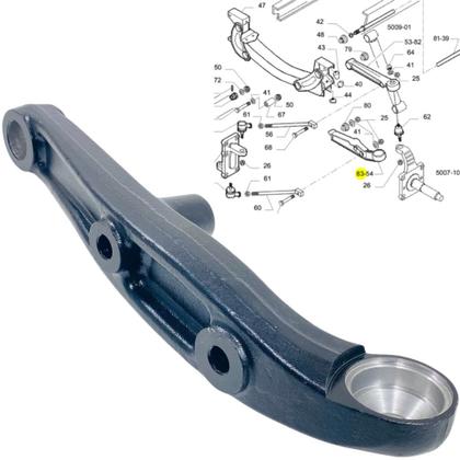 Imagem de Braço Oscilante Inferior Esquerdo Daily 70c17 504207328