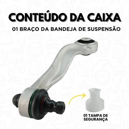Imagem de Braço Superior Traseiro Esquerdo Curvo Audi A4 A6 Vw Passat