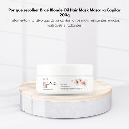 Imagem de Braé Blonde Oil Hair Mask Máscara Capilar 200g