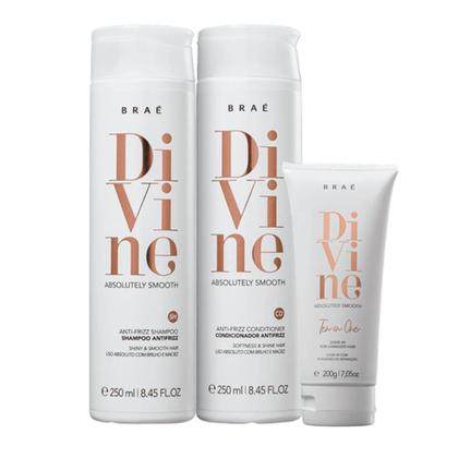 Imagem de BRAÉ Divine Shampoo e Condicionador 250ml + Leave-in