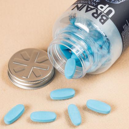 Imagem de Brain Up Nootropic AM PM Caffeine Free 60 Tabletes True Source