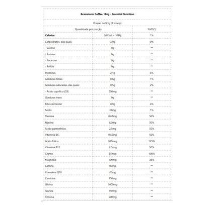 Imagem de Brainstorm Coffee (186g) - Sabor: Café com Especiarias