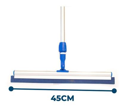 Imagem de Bralimpia Rodo Twister 45 Cm Borracha Cabo Extensível 1,40m