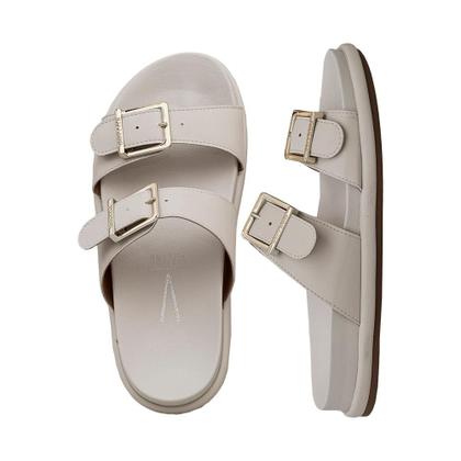 Imagem de  Branco Off Fivela Metalizada  Vizzano