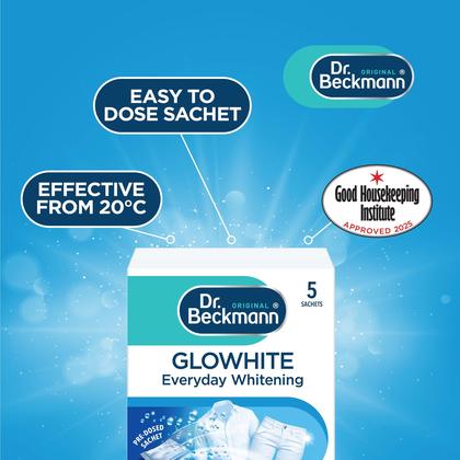 Imagem de Branqueador de roupa Dr. Beckmann Glowhite 5 x 40g sachês