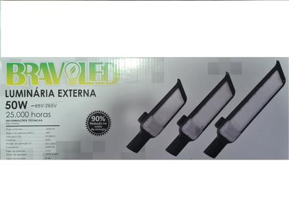 Imagem de Bravo refletor led para poste 50w luz branca bivolt