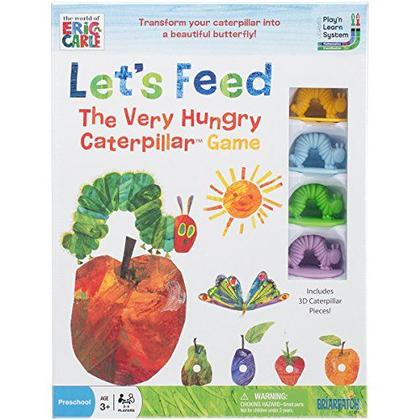 Imagem de Briarpatch O Mundo de Eric Carle Vamos Alimentar a Lagarta Muito Faminta Contando Cartas Jogo Kids, Diversão Para Crianças Pré-Escolares De 3 Anos ou Acima, Brown