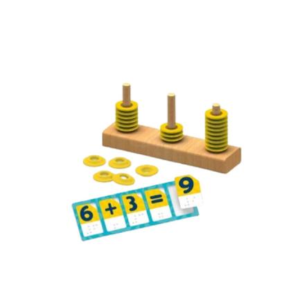 Imagem de Brincando De Matematica Em Braille Aprendizado Conta