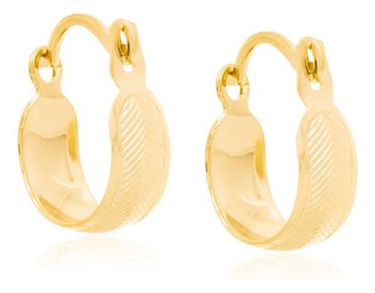 Imagem de Brinco Argola Com Trabalhos Em Riscos Rommanel 524032