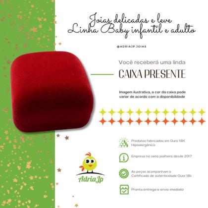 Imagem de Brinco de Ouro 18k Zircônia de 3mm Infantil, bebê, recém nascido ou 2 furo - COR A ESCOLHER