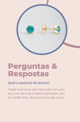 Imagem de Brinco deluxe - daisy roxo com cristal prateado ld6284w