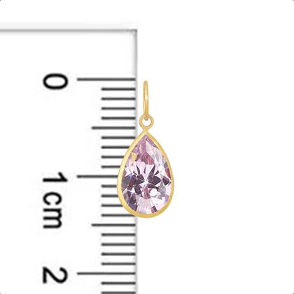 Imagem de Brinco E Pingente Em Ouro 18k Com Zircônia