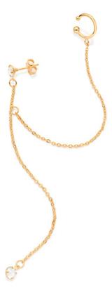 Imagem de Brinco Ear Cuff Com Piercing De Pressão For 527153