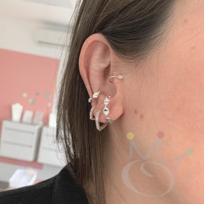 Imagem de Brinco Juliette G - Prata