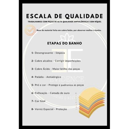 Imagem de Brinco Masculino Argola 2 Fileiras Cravejadas Banhada Ouro