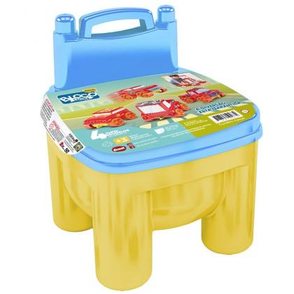 Imagem de Brinkadeira Carros Click - Blocolândia Click Sortido XK104 Dismat