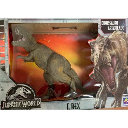 Imagem de Brinqeudo Boneco Mimo Dinossauro T Rex Jurassic World 0750