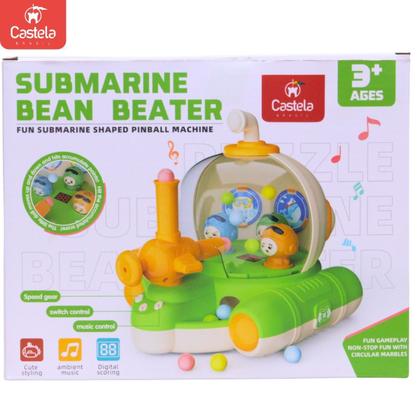 Imagem de Brinquedo Acerte o Alvo Lançador Submarino Azul Bolas Coloridas Musica e Luz - Castela
