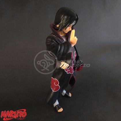 Imagem de Brinquedo Action Figure Itachi Uchiha Akatsuki 18Cm Colecionável Universo Shippuden Ninja Ultimate