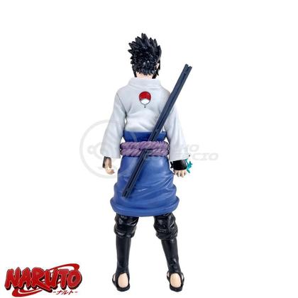 Imagem de Brinquedo Action Figure Sasuke Uchiha Shippuden 18Cm Colecionável Universo Ninja Ultimate