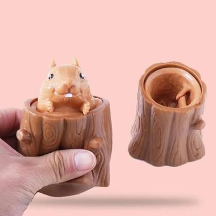 Imagem de Brinquedo Anti-Stress Pop up Mouse Cheese Block Squeeze Toy Para Crianças E Adultos