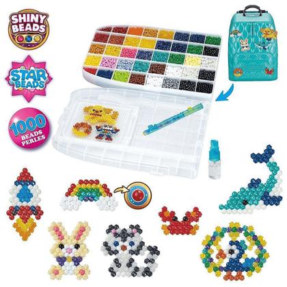 Imagem de Brinquedo Aquabeads Maleta Deluxe Craft Backpack 1000 Beads