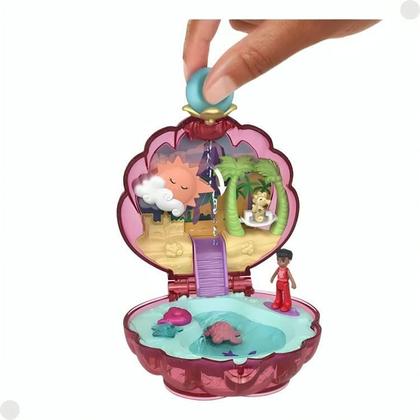 Imagem de Brinquedo Aquático Playset Polly Pocket Bonecas Hkv44 Mattel