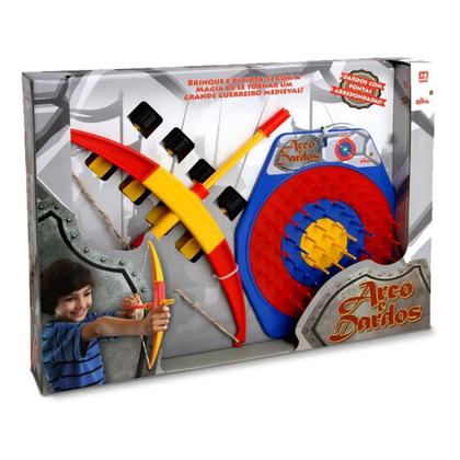Imagem de Brinquedo Arco E Flecha Infantil Com Dardos E Alvo -Elka 463