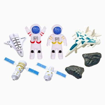 Imagem de Brinquedo Astronauta Exploraores Espaciais 8 Pc