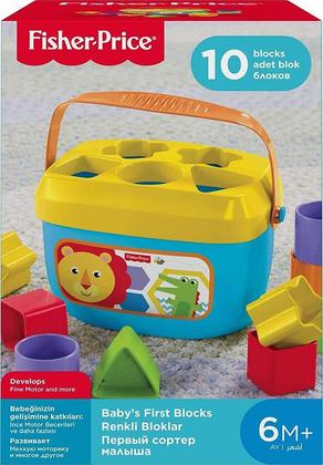 Imagem de Brinquedo Balde Com Blocos - Meus Primeiros Blocos Fisher Price - Mattel