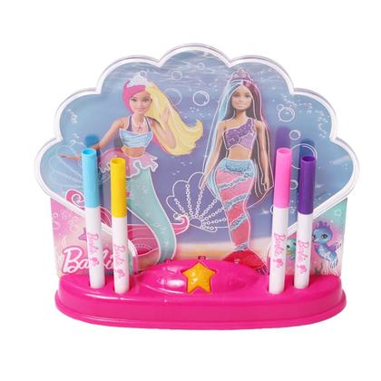 Imagem de Brinquedo Barbie Pinte e Ilumine Sereias F01235 - Fun