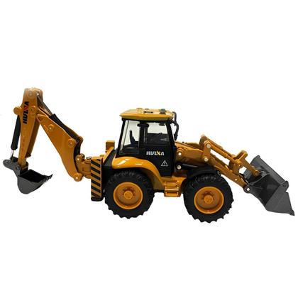 Brinquedo Basculante Engenharia Rolo Compactador Articulado Huina Concreto Civil - Huina Toys Imagem de Brinquedo Basculante Engenharia Rolo Compactador Articulado Huina Concreto Civil