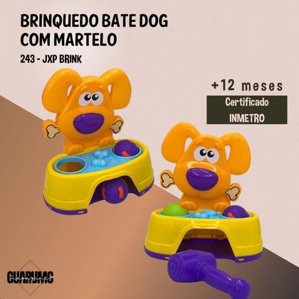 Imagem de Brinquedo Bate Dog Martelo Na Solapa Infantil bebê Jp Brink