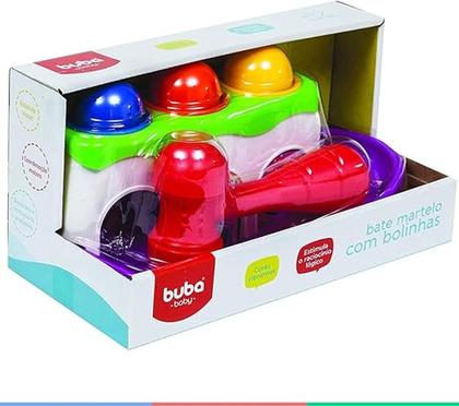 Imagem de Brinquedo Bate-Martelo com Bolinhas Buba - 7971