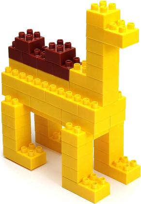 Imagem de Brinquedo Blocos De Montar Colorido 300 Peças - Toyster 1944