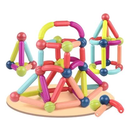 Imagem de Brinquedo Blocos De Montar Magneticos 36PEÇAS