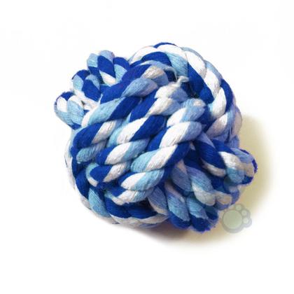 Imagem de Brinquedo Bola de Corda para Cães Cachorro e gatos Tamanho 7cm