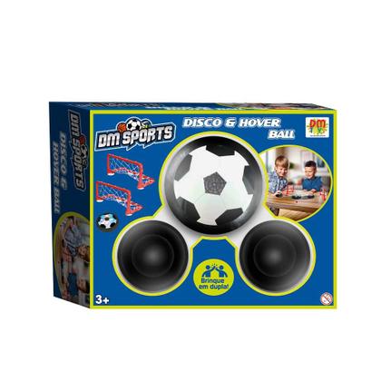 Imagem de Brinquedo Bola Flutuante Disco E Hover Ball Air Soccer Dm Sports