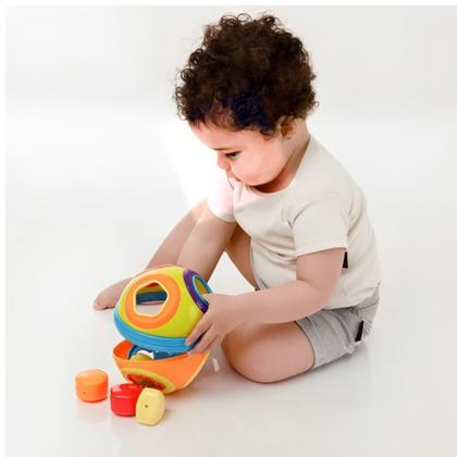 Imagem de Brinquedo Bola Formas De Encaixe Baby 11394 - Buba