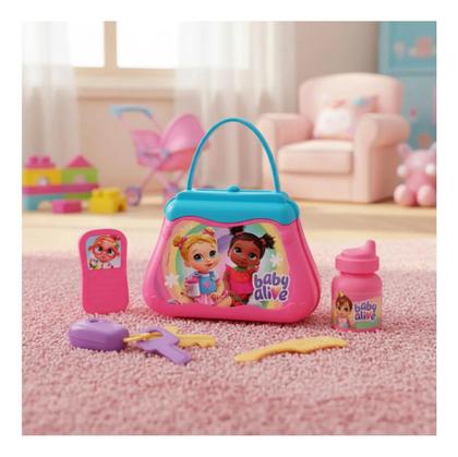 Imagem de Brinquedo Bolsinha Da Mamãe Baby Alive Com Acessórios Elka R