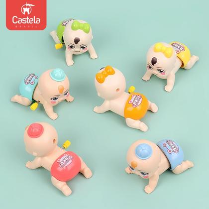 Imagem de Brinquedo Boneca Bebê Baby Engatinha Infantil Castela