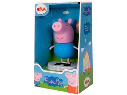 Imagem de Brinquedo Boneco George Peppa Pig 10cm Recomendado par Crianças a Partir dos 2 Anos Elka - 998