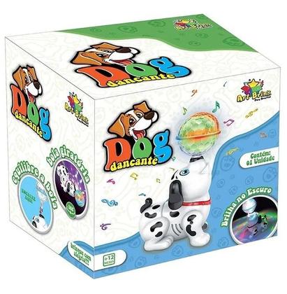 Imagem de Brinquedo Cachorro Dançante Com Bola Giratória Emite Som e Luz