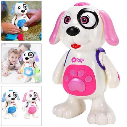 Imagem de Brinquedo Cachorro Dançante Robô Sons Luzes Musical Infantil