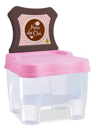 Imagem de Brinquedo Cadeirinha Hora do Chá Com Acessórios Samba Toys