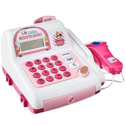 Imagem de Brinquedo Caixa Registradora com Dinheirinho Multikids