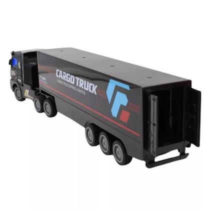Imagem de Brinquedo Caminhão Carreta Recarregável Truck Controle Remoto