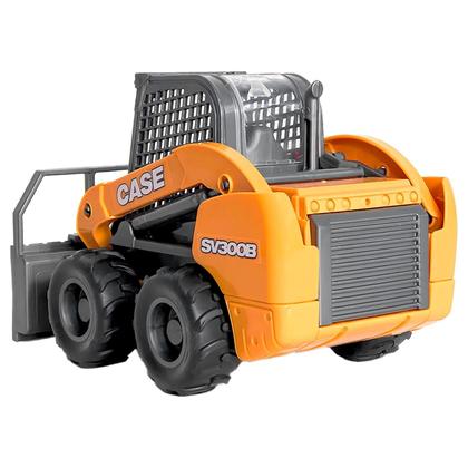 Imagem de Brinquedo Carregadeira Empilhadeira Case Realista Escala 1:26 Modelo SV300B Com Braço Articulado